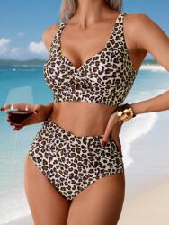 Shein Kétrészes Animal Print Fürdőruha Sza S06__S