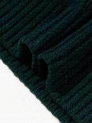 Shein Zöld Kerek Nyakú Pulóver S06 XL