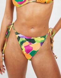 Boohoo Bikini Alsó Minta Megkötős Gyöngyök Díszítés Fma NG2__L