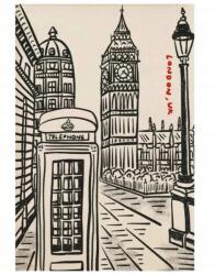 Shein Poszter Keret Nélkül London K01 S07__30X40