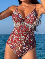 Shein Többszínű Egyrészes Fürdőruha Megkötős Shein L
