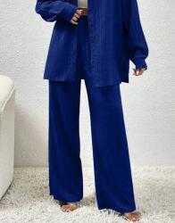 Shein Kék Casual Nadrág 4SE S06__L