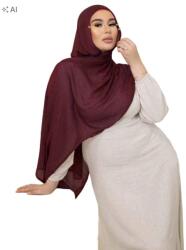 Shein Bordó Fejkendő S07__190X85