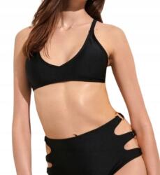 sinsay Fekete Felső Fürdőruha Kétrészes Bikini Klasszikus XL