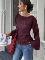 Shein Fodros Hosszú Ujjú Ing D9V S06__M