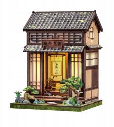 Cutebee Book nook Diy CuteBee Japán teaház Kirishima Cha-an Led 145 el (CWGC219)