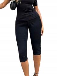 Shein Fekete Cső Farmer 3 4 Női XXL 1HC
