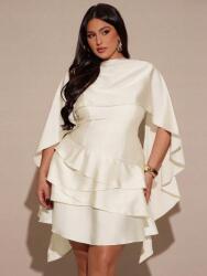 Shein Krémszínű Mini Ruha 1FH S06__46