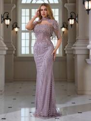 Shein Lila Maxi Ruha Díszítéssel U67 S06__XL