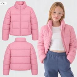 4F Lány pihe-puha steppelt bélelt kabát Rózsaszín 4FWarm méret 158 (4f)