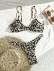 Shein Kétrészes Animal Print Fürdőruha Ujg S06__M