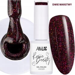 AlleLac Hibrid lakk Allelac 6g Led/uv Gel Polish Rosie Beauty Spark Burgundi (Lakier do paznokci idealny kolor na święta)