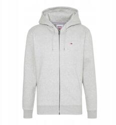 Tommy Hilfiger Tommy Jeans Fleece Zip Hoody férfi pulóver DM0DM09592 szürke S-es méret (DM0DM09592)