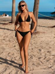 Shein Fekete Klasszikus Fürdőruha Kétrészes Bikini Alsónadrág Shein L
