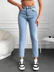 Shein Márványos Mom Jeans Nadrág S06__M