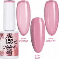 AlleLac Hibrid lakk Allelac 6g Led/uv Gel Polish Pink Mocha Rose Rózsaszín (Lakier do paznokci idealny kolor na jesień)