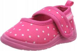 Playshoes Rózsaszín Pöttyös Tépőzáras Papucs 24-25 6OA