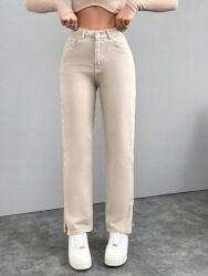 Shein Bézs Farmer Nadrág S06__XXL