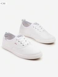 Shein Fehér Női Tornacipő Minimalista Anyagból 41 1