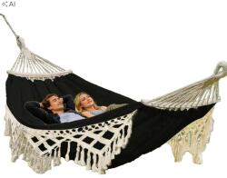 XYZ Shein Fekete Függőágy S07__300X150CM (sh2411305322163199)