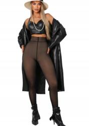 Shein Bélelt Sima Harisnyanadrág 4SS S06__S/M