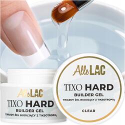 AlleLac Építő zselé körömhosszabbításhoz Allelac 45g Hard Builder Gel Clear (Żel do paznokci budujący twardy 45g tixo)