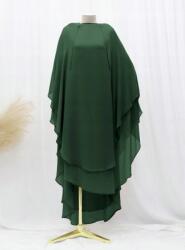 Shein Zöld Chiffon Fejkendő S06__OS