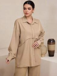 Shein Bézs Galléros Ing Paa S06__S