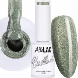 AlleLac Hibrid lakk Allelac 5g Brillant Csillámpor Finom Zöld No. 133 (Lakier Brokatowy Na Karnawał Blask Drobinki)