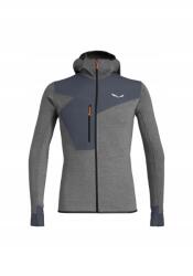 Salewa Férfi túrapulóver Salewa Puez 2 Dry Ls Hood Full Zip Tee 48 M (156368)