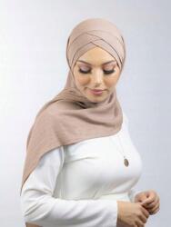 Shein Bézs Kötött Hidzsáb LQ8 S07