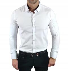 EGO MAN Alkalmi ing slim fit klasszikus oxford fehér EGO03 L