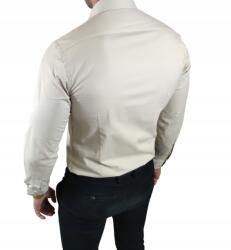 Espada Klasszikus slim fit ing világos Bézs elegáns magasság 175-182 cm ESP06 X