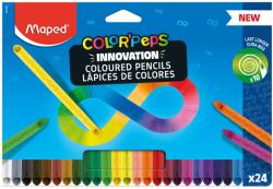 Maped Iskolai színes ceruzák Maped Color'Peps Infinity 24 szín, hegyezés nélkül (861601)