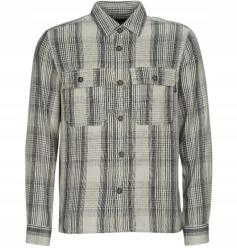 ONLY & SONS Only Sons Casual Férfi Kockás Pamut Hosszú Ujjú Ing L N1A
