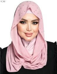 Shein Rózsaszín Fejkendő S07__95X50