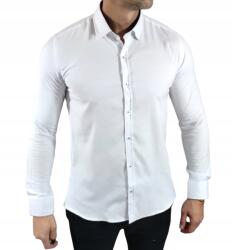 EGO MAN Alkalmi ing slim fit klasszikus oxford fehér EGO03 M