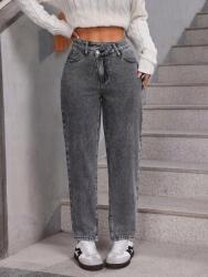 Shein Szürke Farmer Nadrág S06__M - allegro - 3 360 Ft