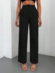 Shein Egyenes Szárú Nadrág Magas Derék PK01__S