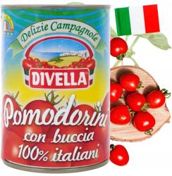 Divella Paradicsom Cherry 400g Egész Olasz Paradicsom Lédús Divella héjjal
