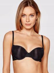 Calvin Klein Félmerevítős Melltartó Fekete 75D Logóval 2A4F6_F* 75D 2_4 (000QF1839E)