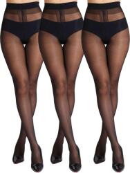 Shein Fekete Harisnyanadrág 3-PACK Tmh S07__3