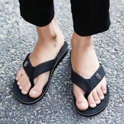 Shein Fekete Habszivacs Flip-flop Papucs S06__41