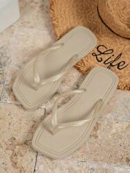 Shein Bézs Flip-flop Papucs S06__37-38