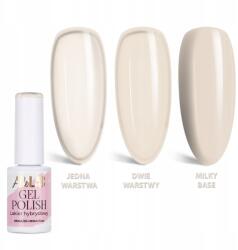 AlleLac Hibrid lakk Allelac 6g Led/uv Gel Polish Nudes N21 Vanilla Nude (Lakier do paznokci hybrydowych waniliowy)