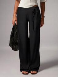 Shein Fekete Egyenes Nadrág 18P S06__L