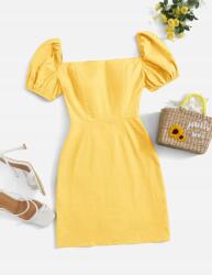 Shein Sárga Mini Ruha Bufki WY2 PK01__S