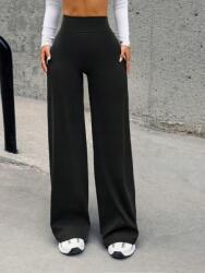 Shein Fekete Nadrág Casual Egyszerű Magas Szárú Alkalmi S 1MA
