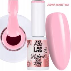 AlleLac Hibrid lakk Allelac 6g Led/uv Gel Polish Pink Pastel Pink (Lakier do paznokci różowy róż pink)
