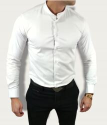 Espada Elegáns ing slim fit állógallérral fehér ESP013 XXL